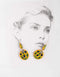 Oval Pendant Earrings